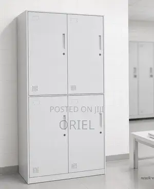 Modern Office Cabinet : School 4-Door Storage Cabinet