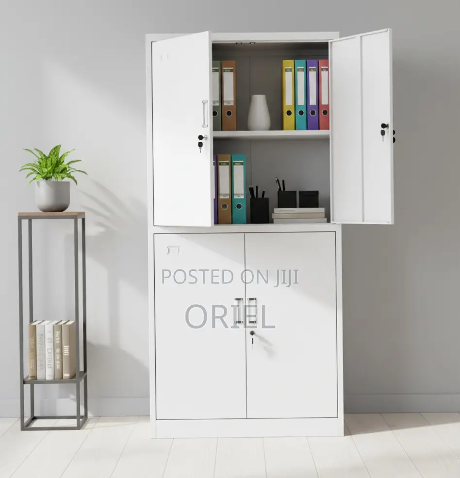 Modern Office Cabinet : School 4-Door Storage Cabinet