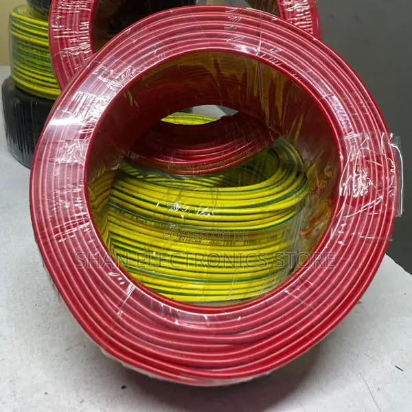 Heavy Duty Cables 6.0mm Single Core Wiring Cable-Black/Yellow/Red/