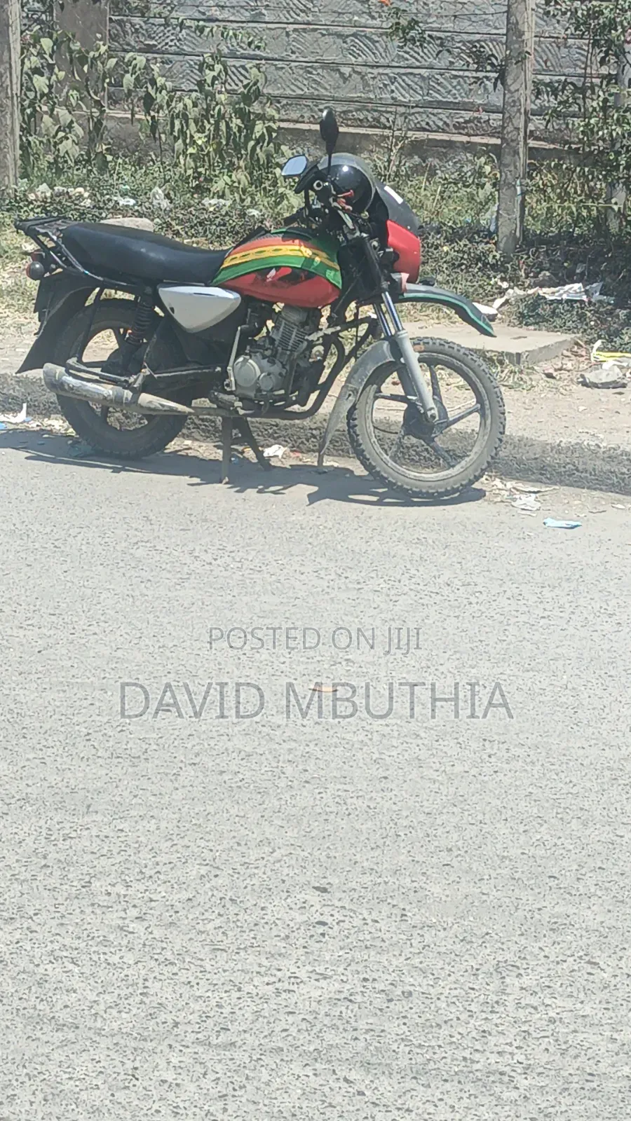 Bajaj Boxer 125 2016 Red