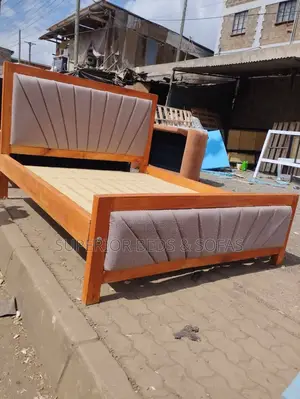 5x6 Wood Sunburst Mocket Bed: Pay on Delivery