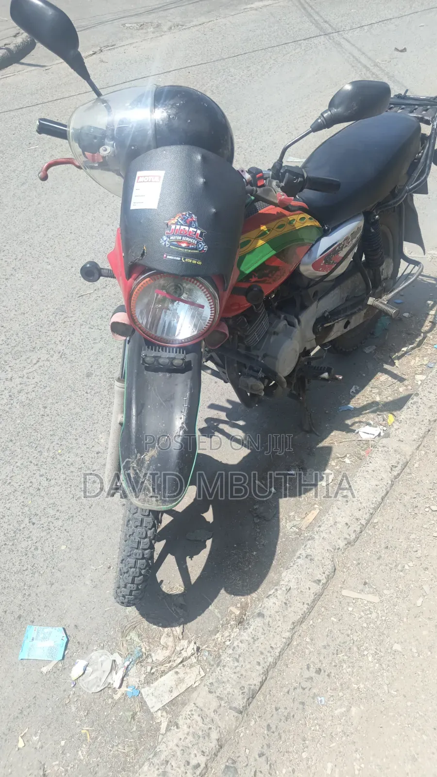 Bajaj Boxer 125 2016 Red