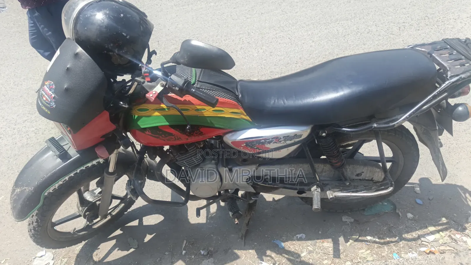 Bajaj Boxer 125 2016 Red
