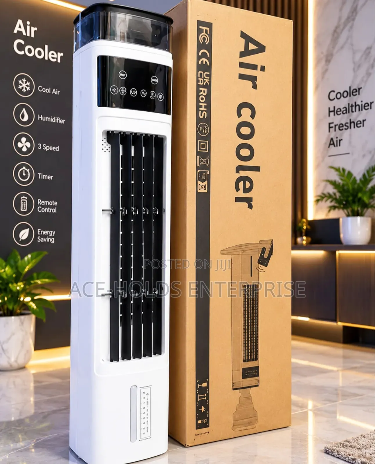Water-Based Cooling and Humidification - STARWORTH Tower Air Cooler