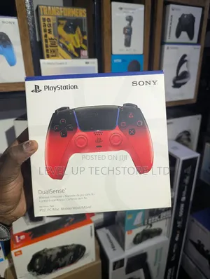 PlayStation DualSense Wireless Controller – Techno Red - For PS5,m