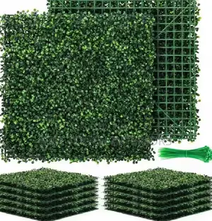 Artificial Hedge Panels for Garden Décor