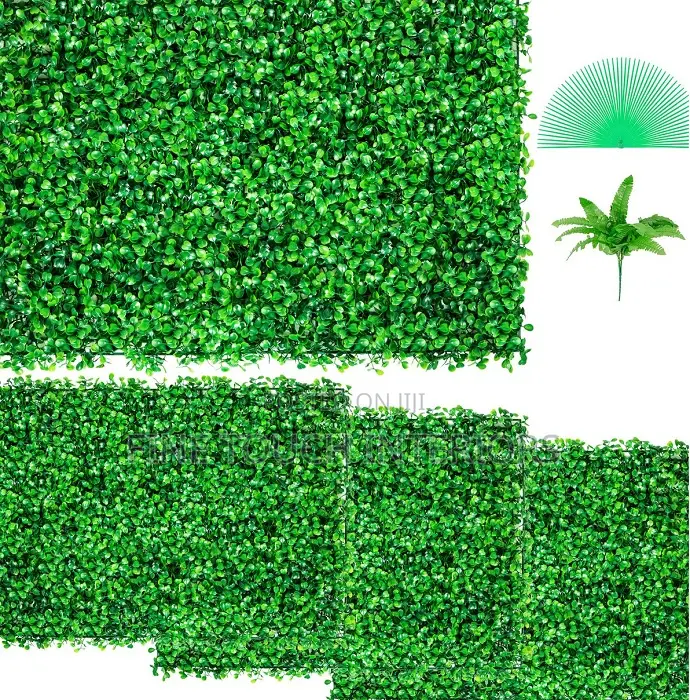 Artificial Hedge Panels for Garden Décor