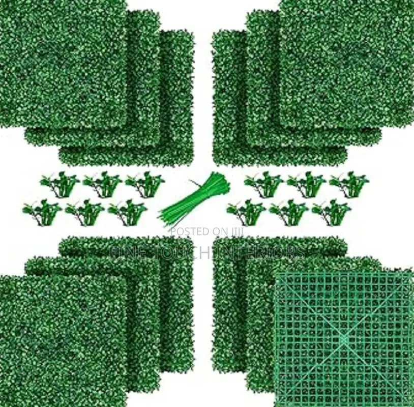 Artificial Hedge Panels – Lush Realistic