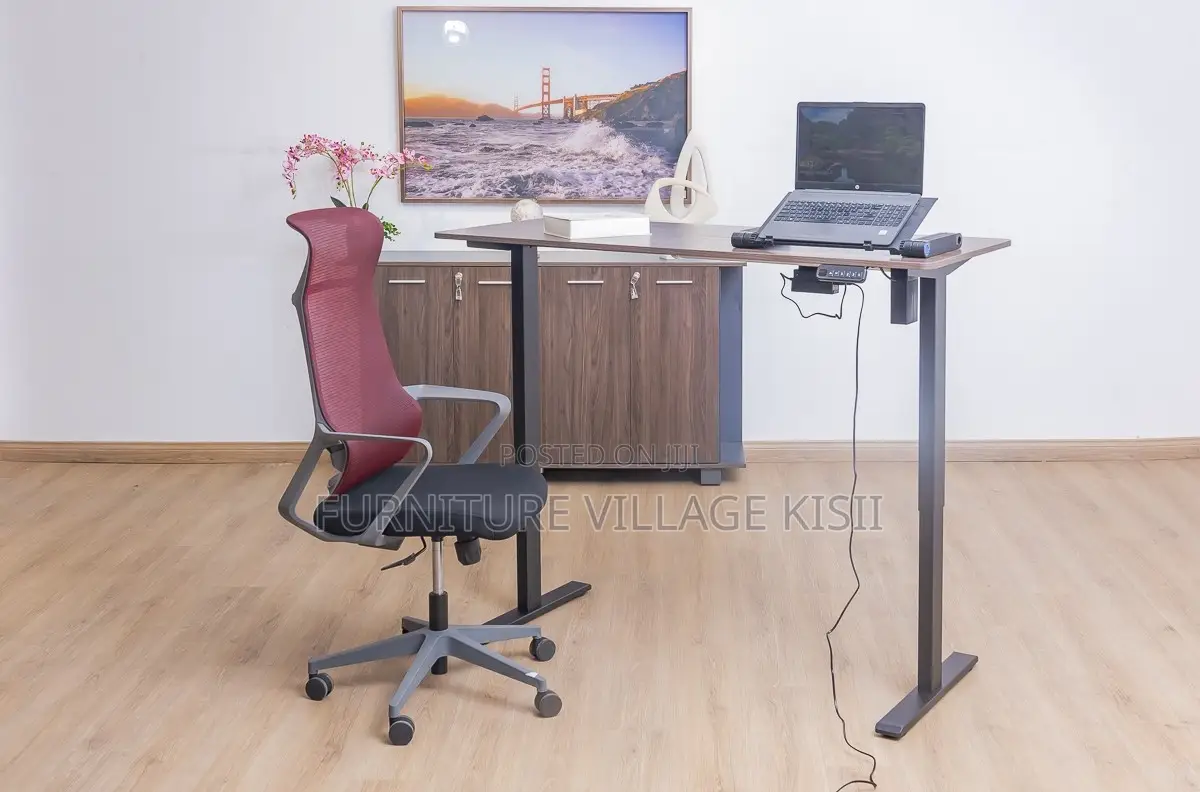 Office Furniture; 120Cm Electric Standing Table