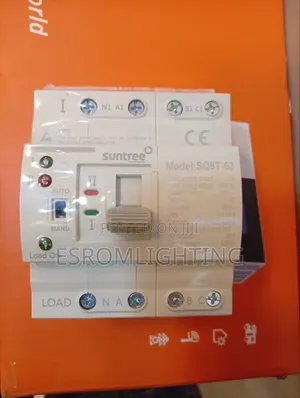 3 Phase Dual Power Avs | 4 Pole 63a | Suntee Sq8t-63