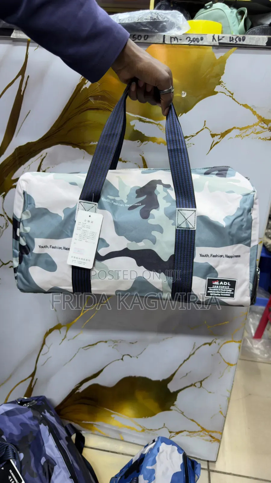 ADG Multicolour Duffle Bag