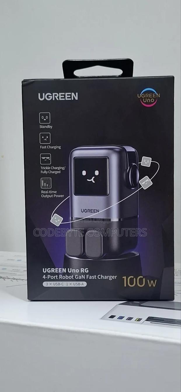 UGREEN Uno 100W 4-Port GaN Fast Charger UK