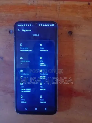 Infinix Smart 7 HD 64 GB Blue