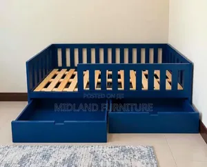 Toddler Bed With Safety Barrier Enclosure Pay on Delivery
