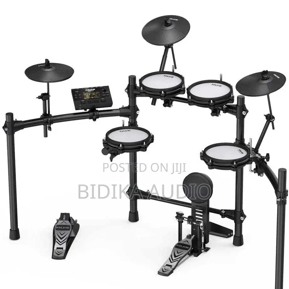 NUX DM-210 All-Mesh Electronic Drum Kit With Dual-Zone Mesh