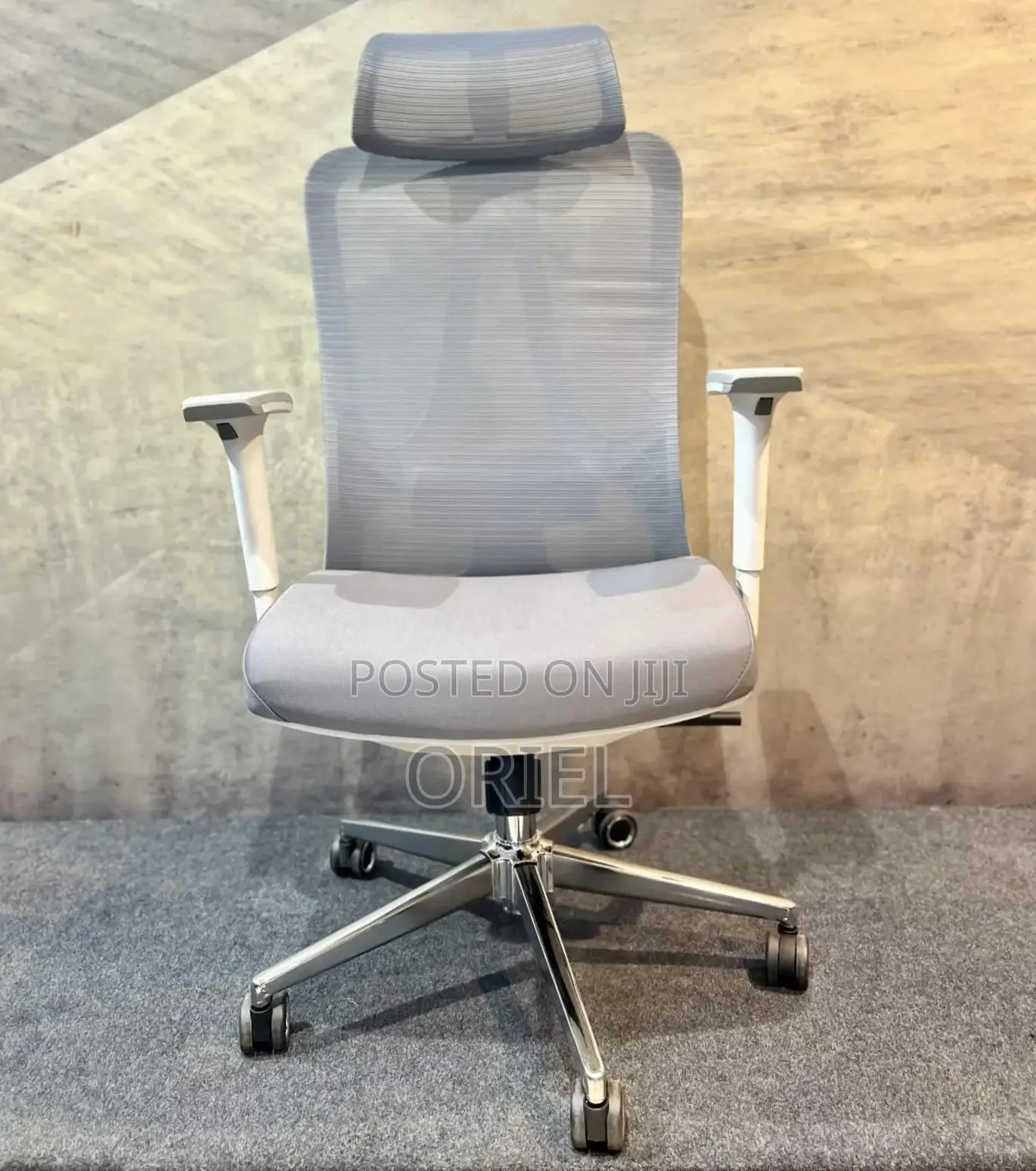 Office Chair : Orthopedic Gray Staff Chair