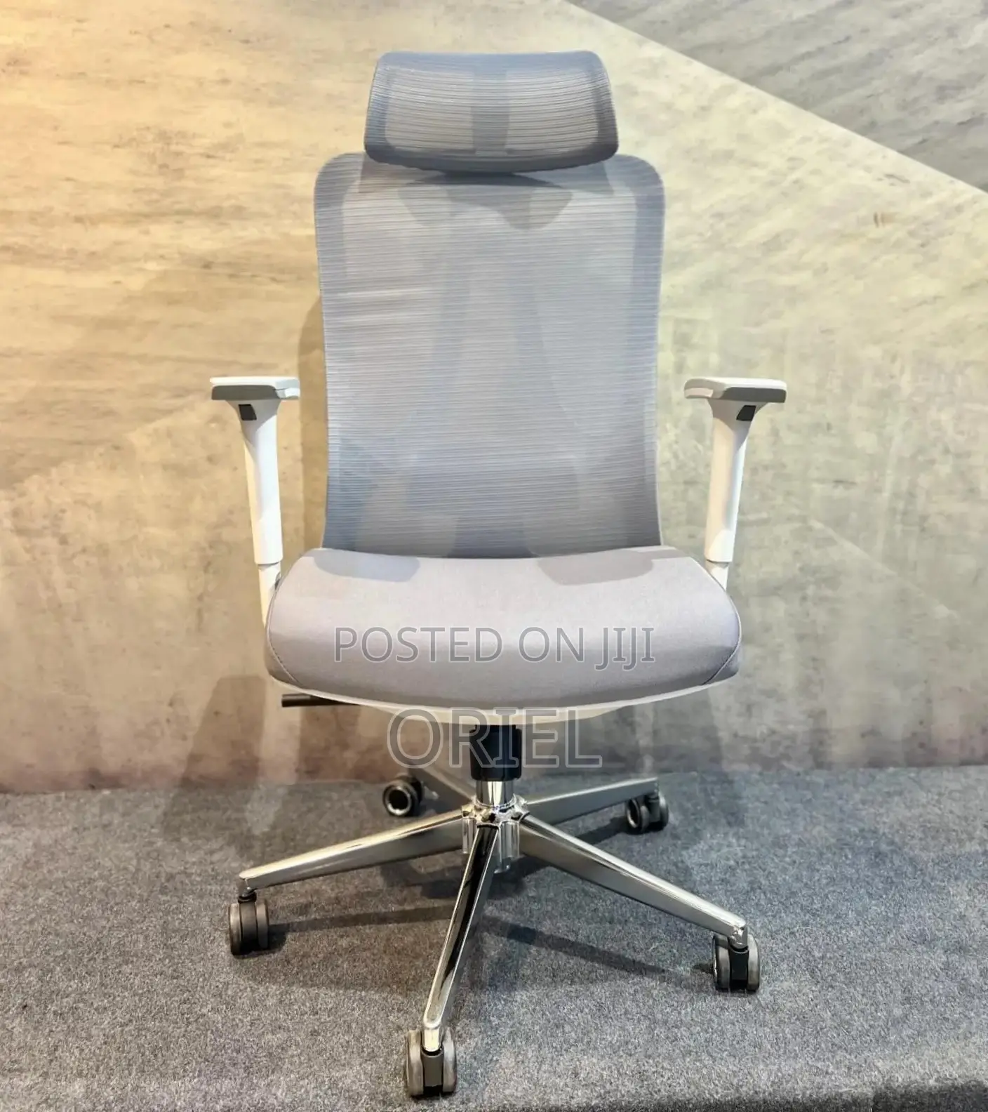 Office Chair : Orthopedic Gray Staff Chair