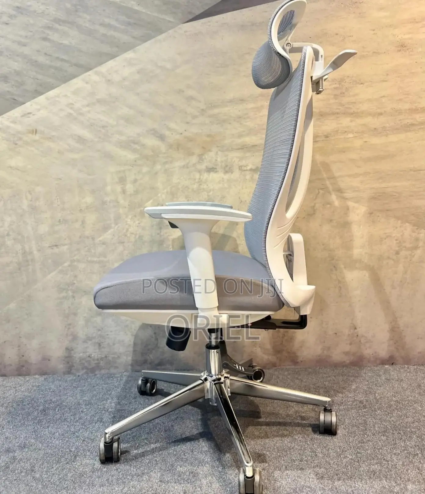 Office Chair : Orthopedic Gray Staff Chair