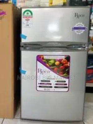 Roch 95l Double Door Fridge