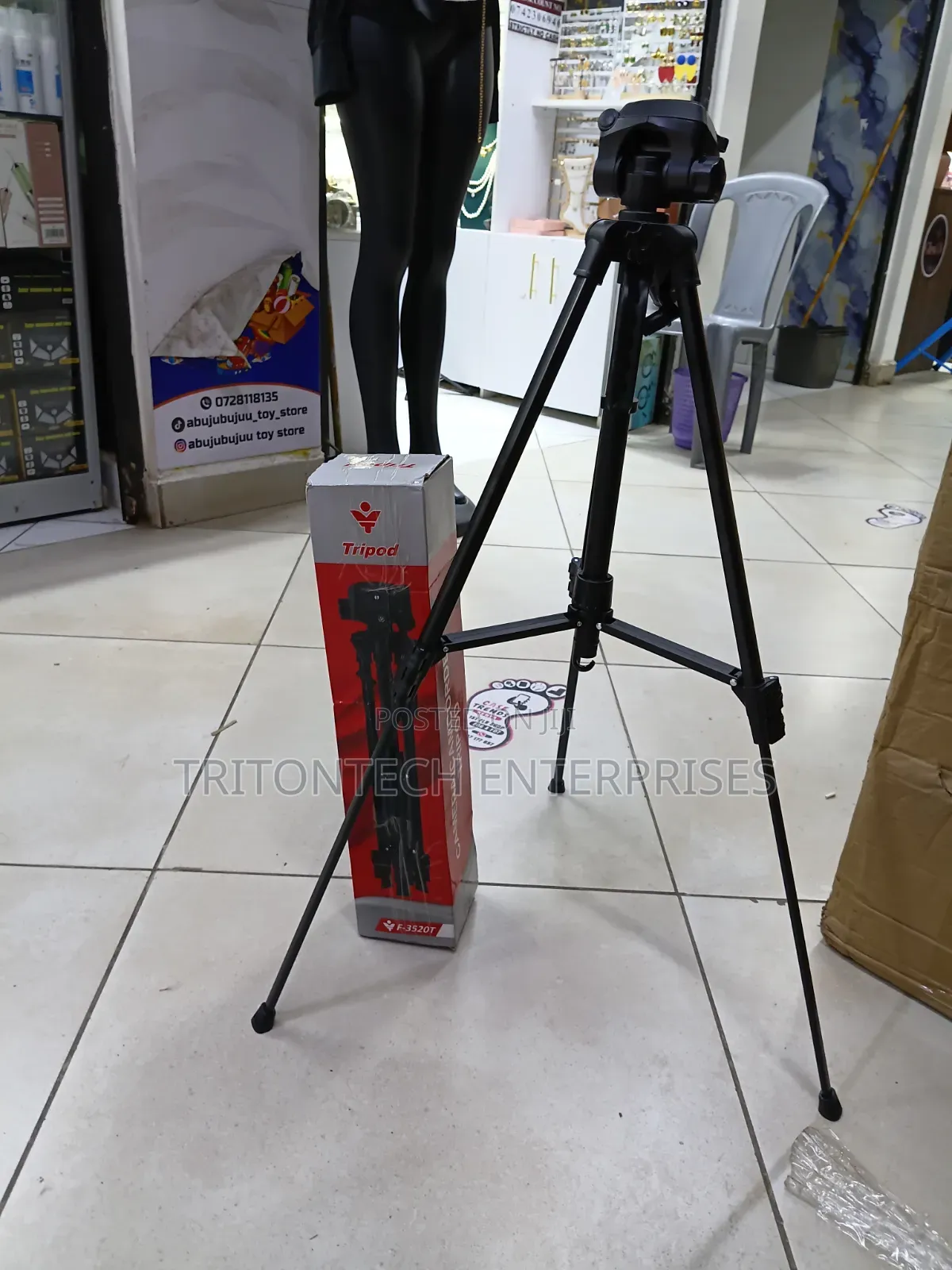 Say Goodbye to Shaky Videos With the WT-3520 Tripod!