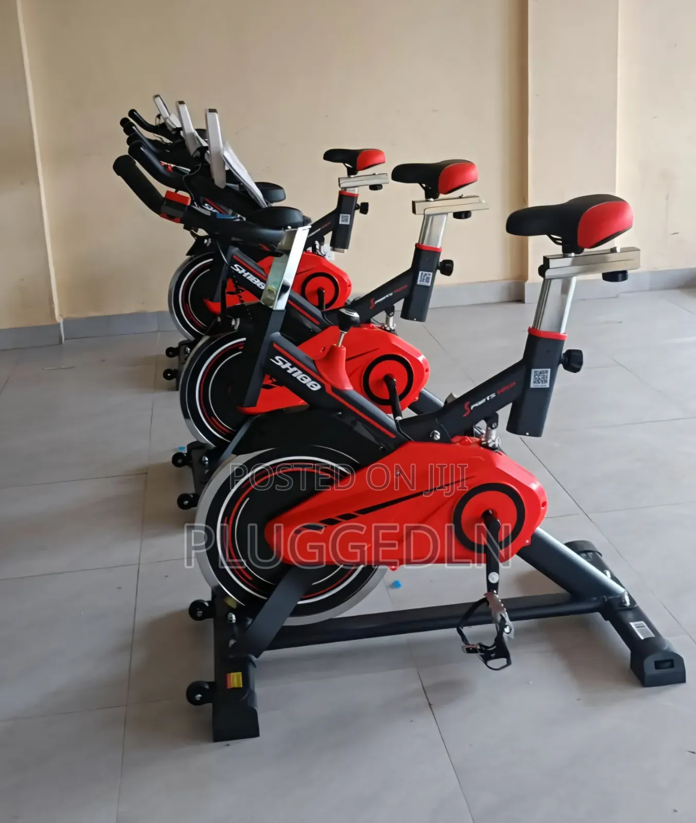 SH100 Spin Bike 15kg Flywheel