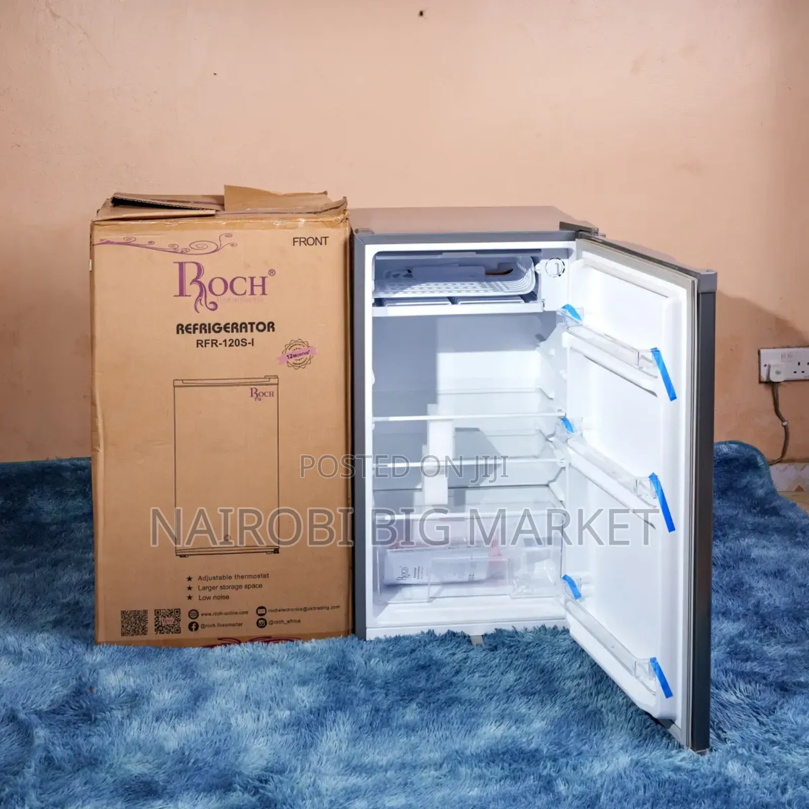 Roch 95l Single Door Fridge