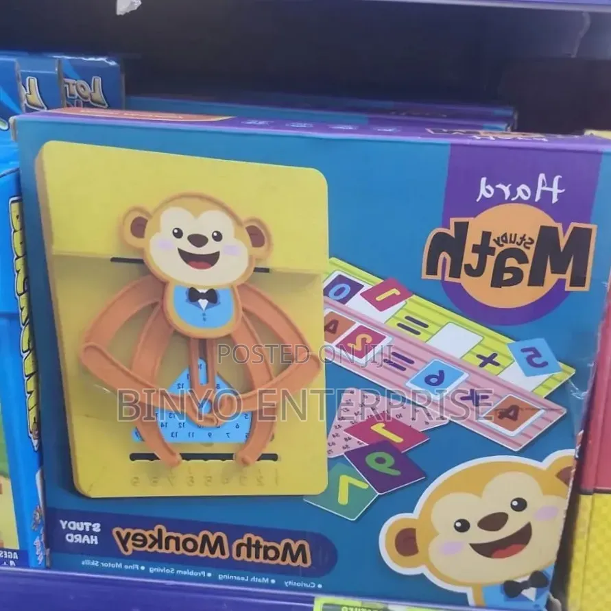Maths Monkey Study Hard