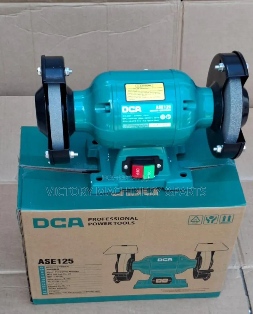 DCA ASE125 Bench Grinder