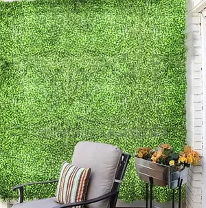 Artificial Hedge Panels for Exterior Décor