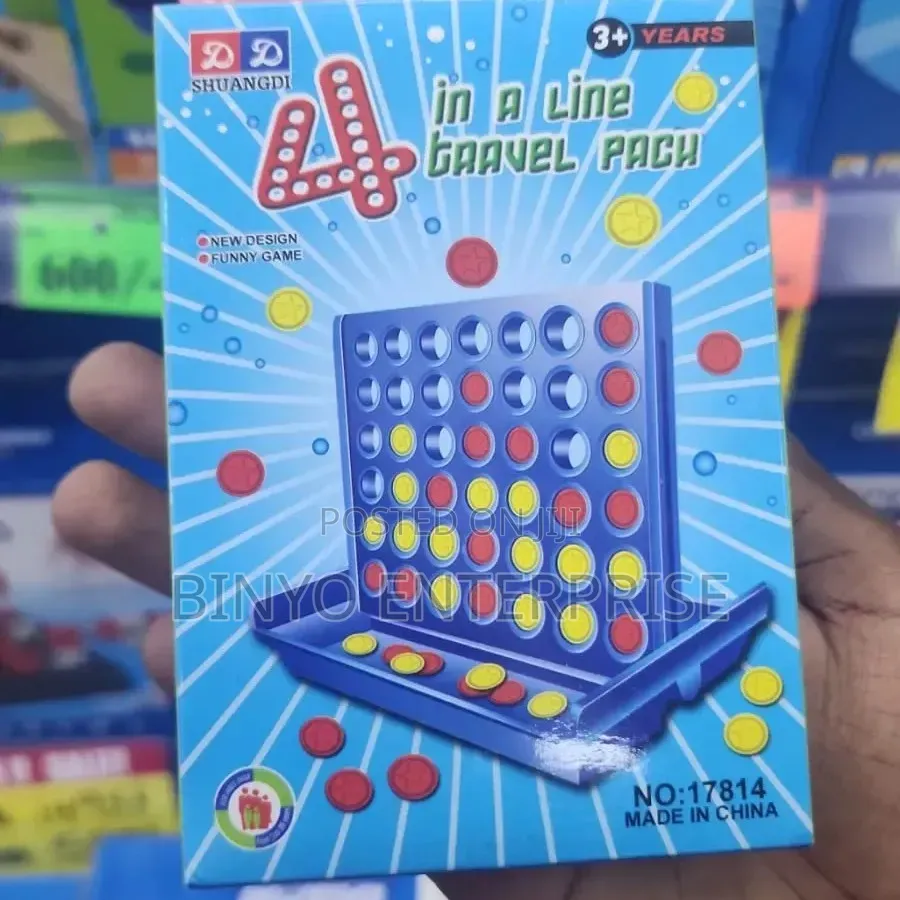 Bingo 4 in a Line Travel Pach