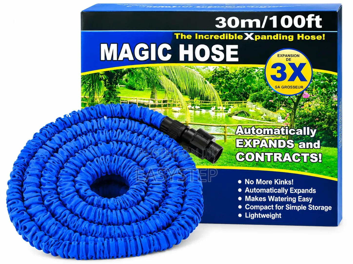 30 Metres / 100 Feet Expandable Magic Garden Hose