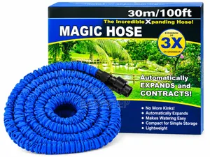 30 Metres / 100 Feet Expandable Magic Garden Hose