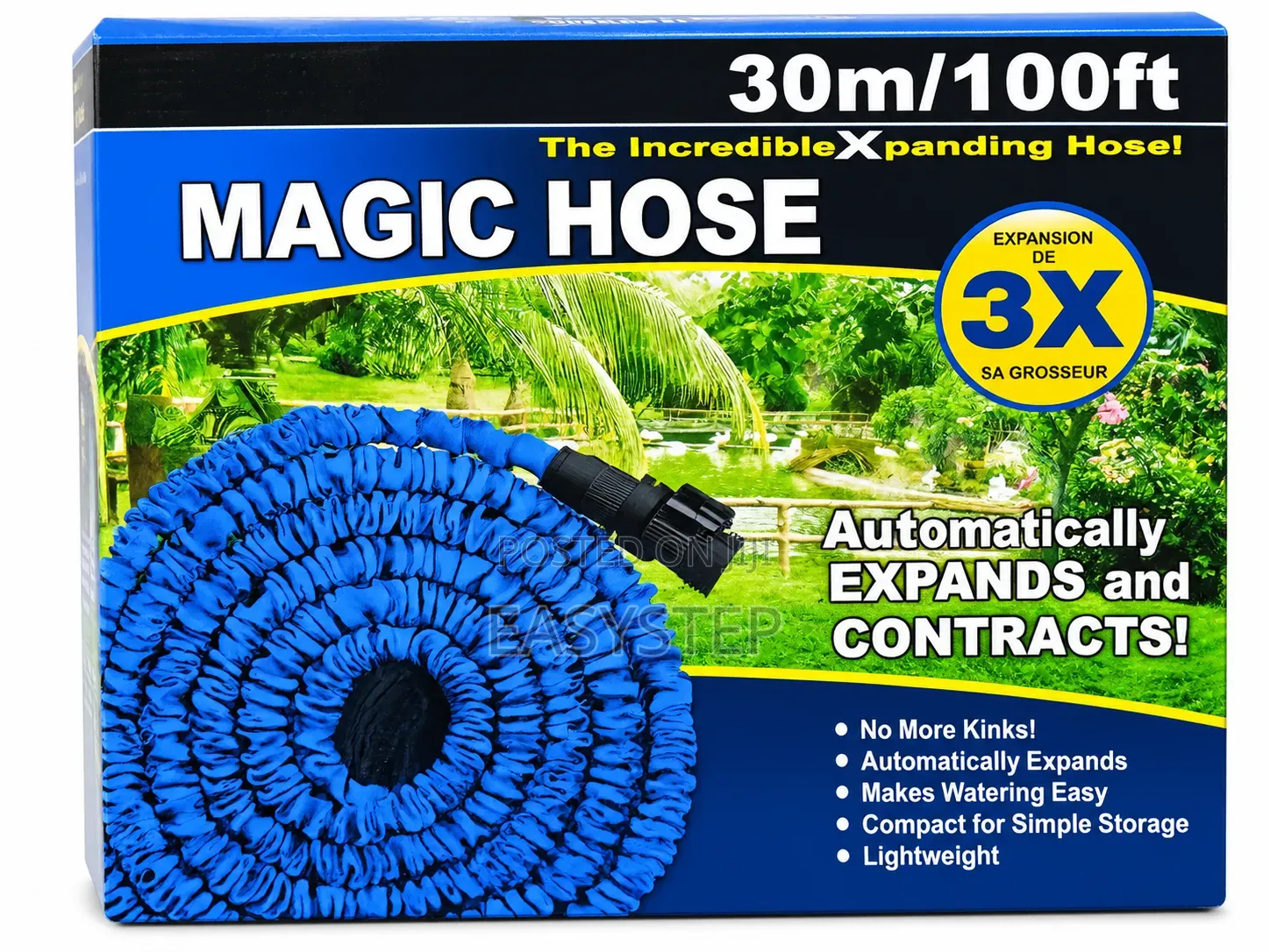 30 Metres / 100 Feet Expandable Magic Garden Hose