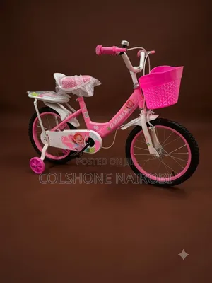 OMB BMX Pink Kids Bicycle Size 16
