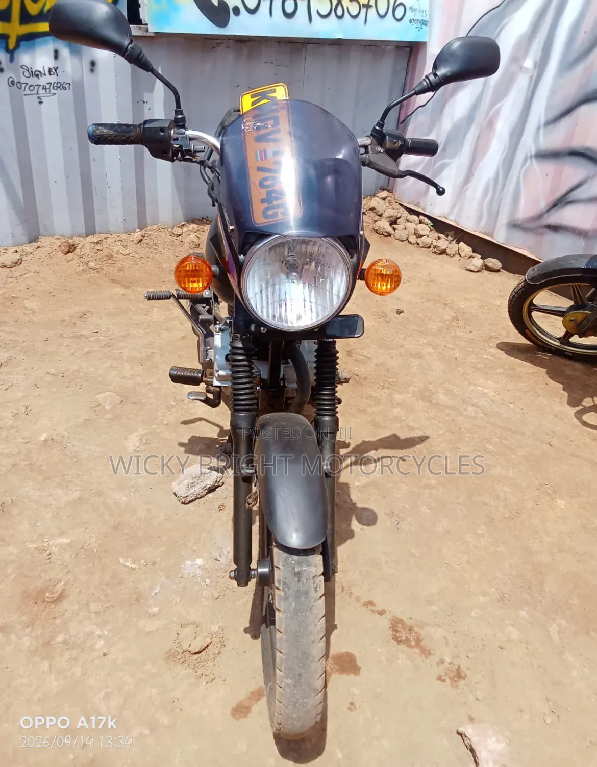 Bajaj Boxer 150 UG 2025 Black