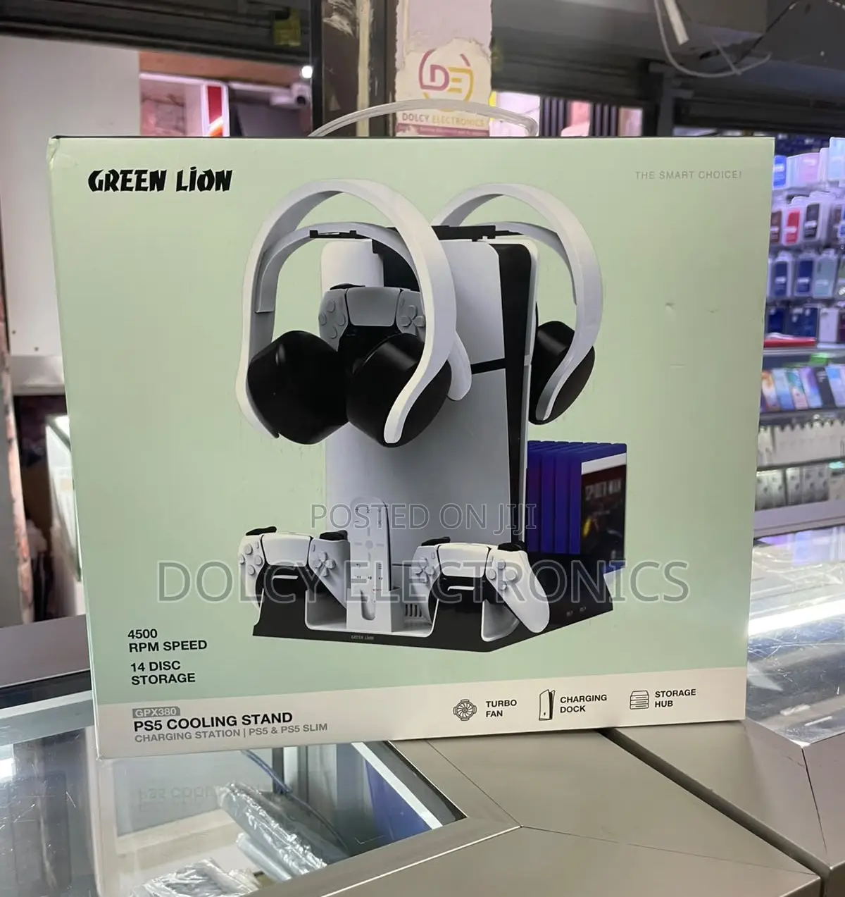 Green Lion Ps5|ps5 Slim Cooling Stand