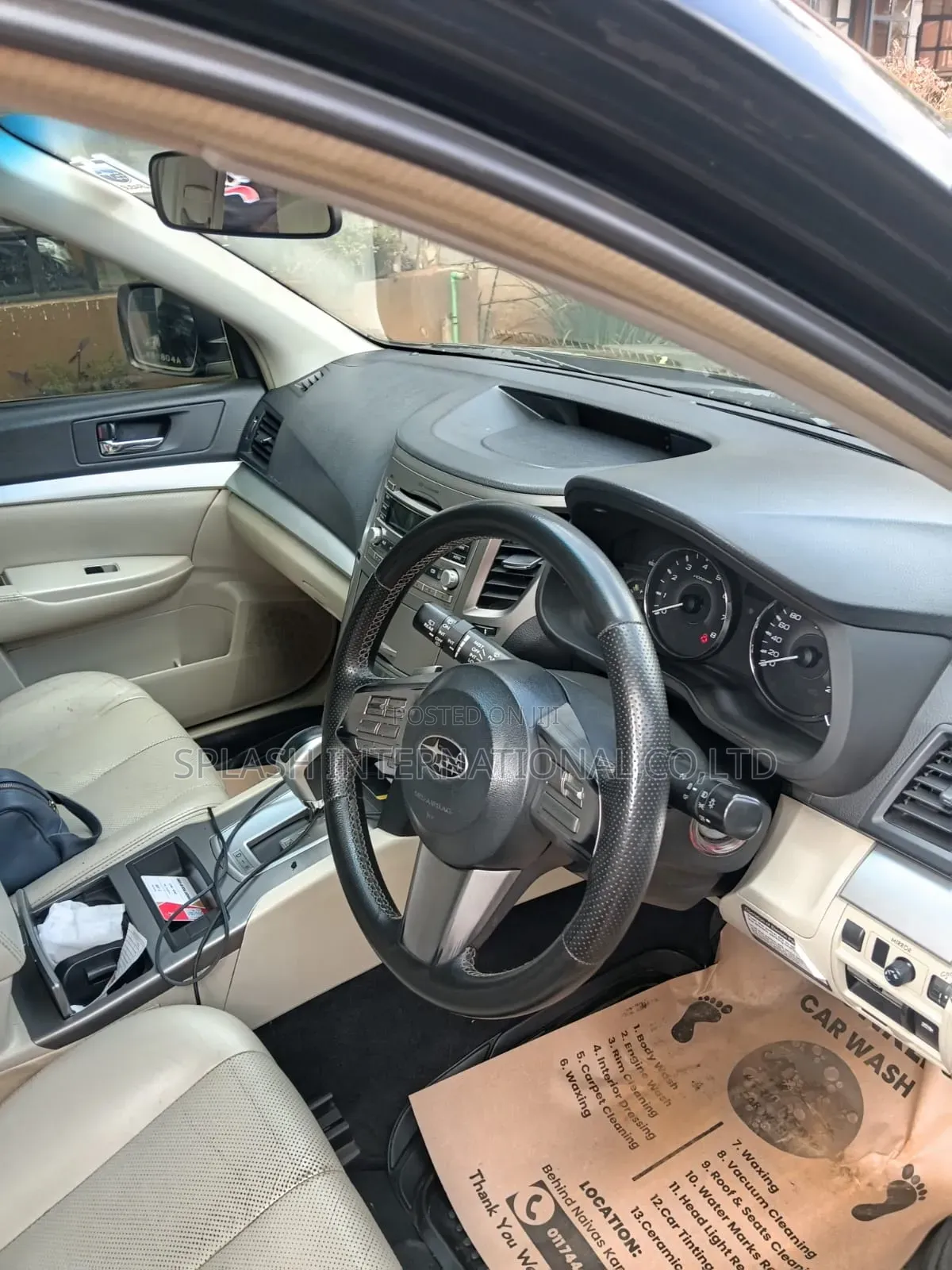 Subaru Outback 2010 Black