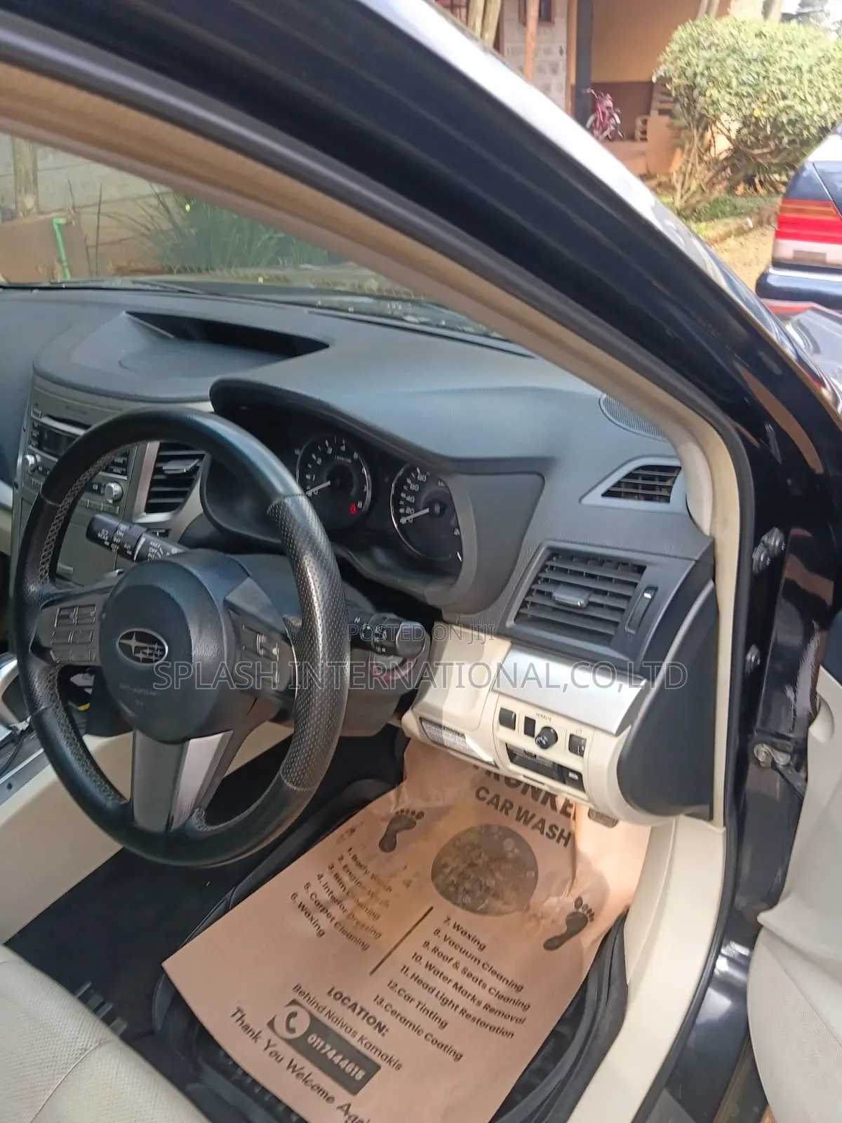 Subaru Outback 2010 Black