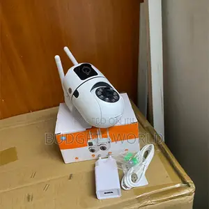Automatic Infrared Night Vision V380 Pro Dual Lens PTZ WiFi Bulb Cam
