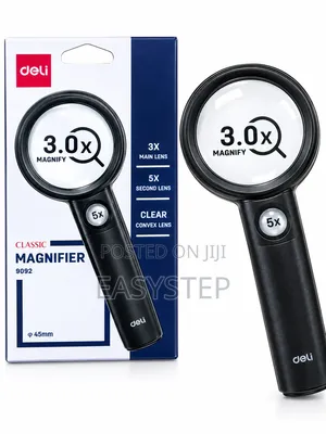 Deli 9092 Classic Magnifier 3X + 5X – 45mm