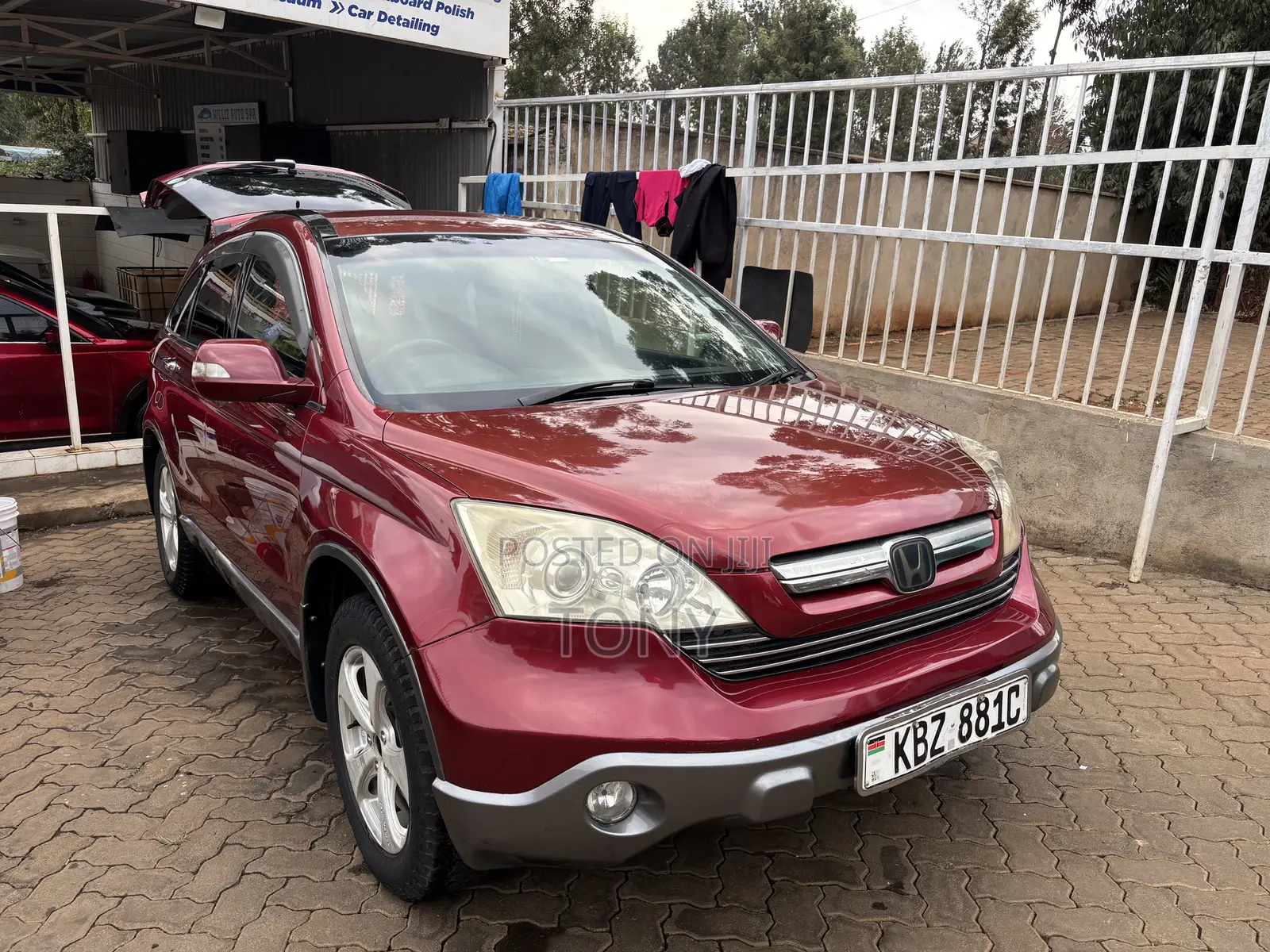 Honda CR-V EX-L 4WD Automatic 2007 Red