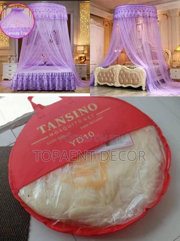 Purple Round Mosquito Net - main view