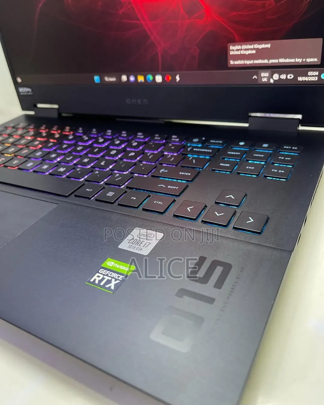 New Laptop HP Omen 15 16GB Intel Core i7 SSD 512GB
