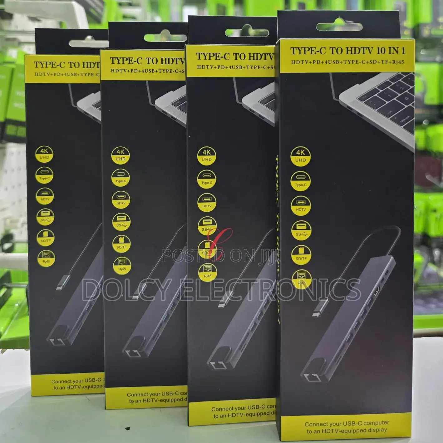 Type C T HDTV 10-in-1 USB Hub