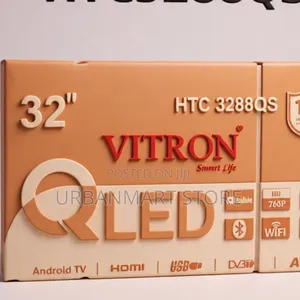 Brand New Vitron 32 Inch QLED Smart Television