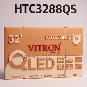 Brand New Vitron 32 Inch QLED Smart Television