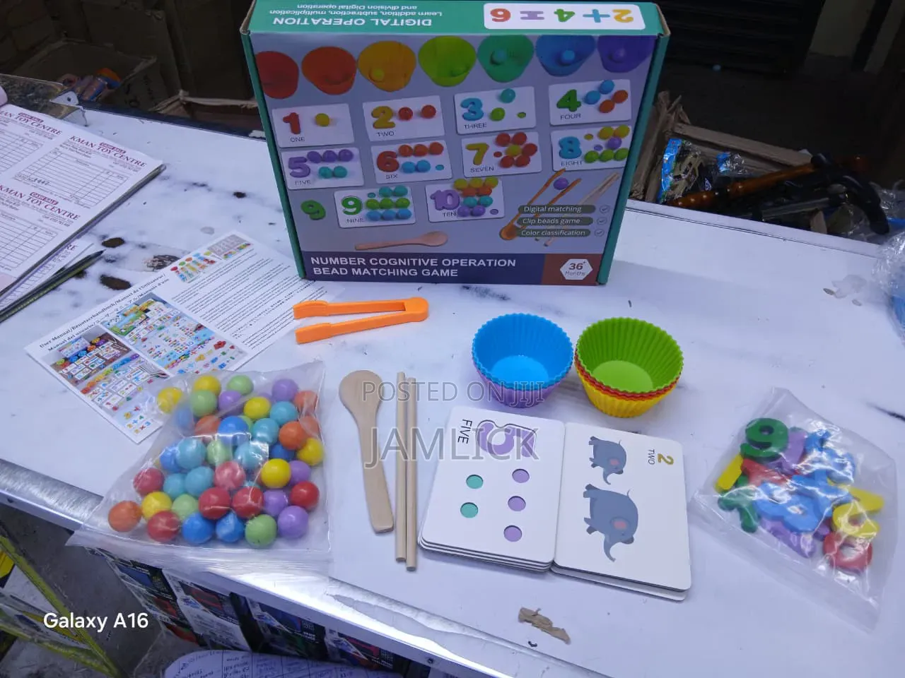Number Cognitive Operation Bead Matching Game - Km