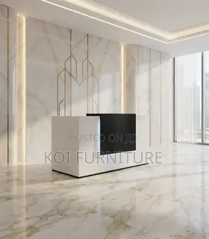 Reception Desk; 1400mm White Lobby Ofice Hospital Reception Desks
