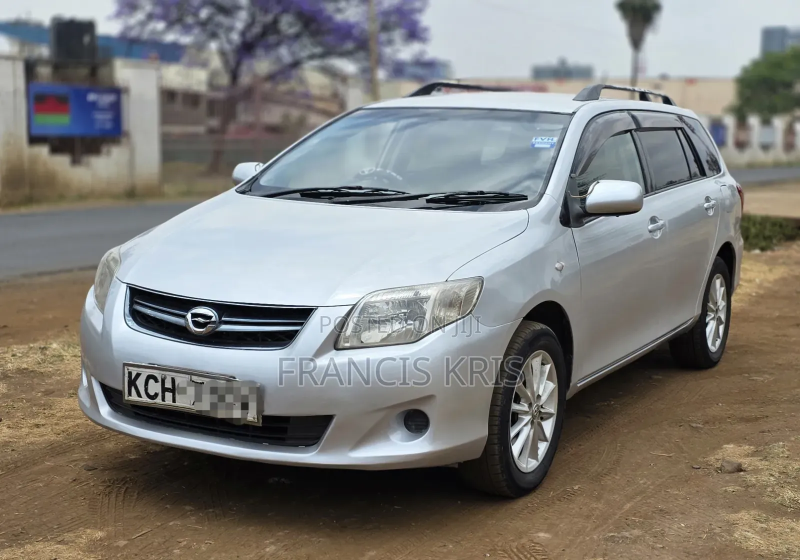 Toyota Corolla Fielder 2009 Silver