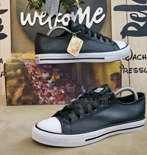 Leather Converse
